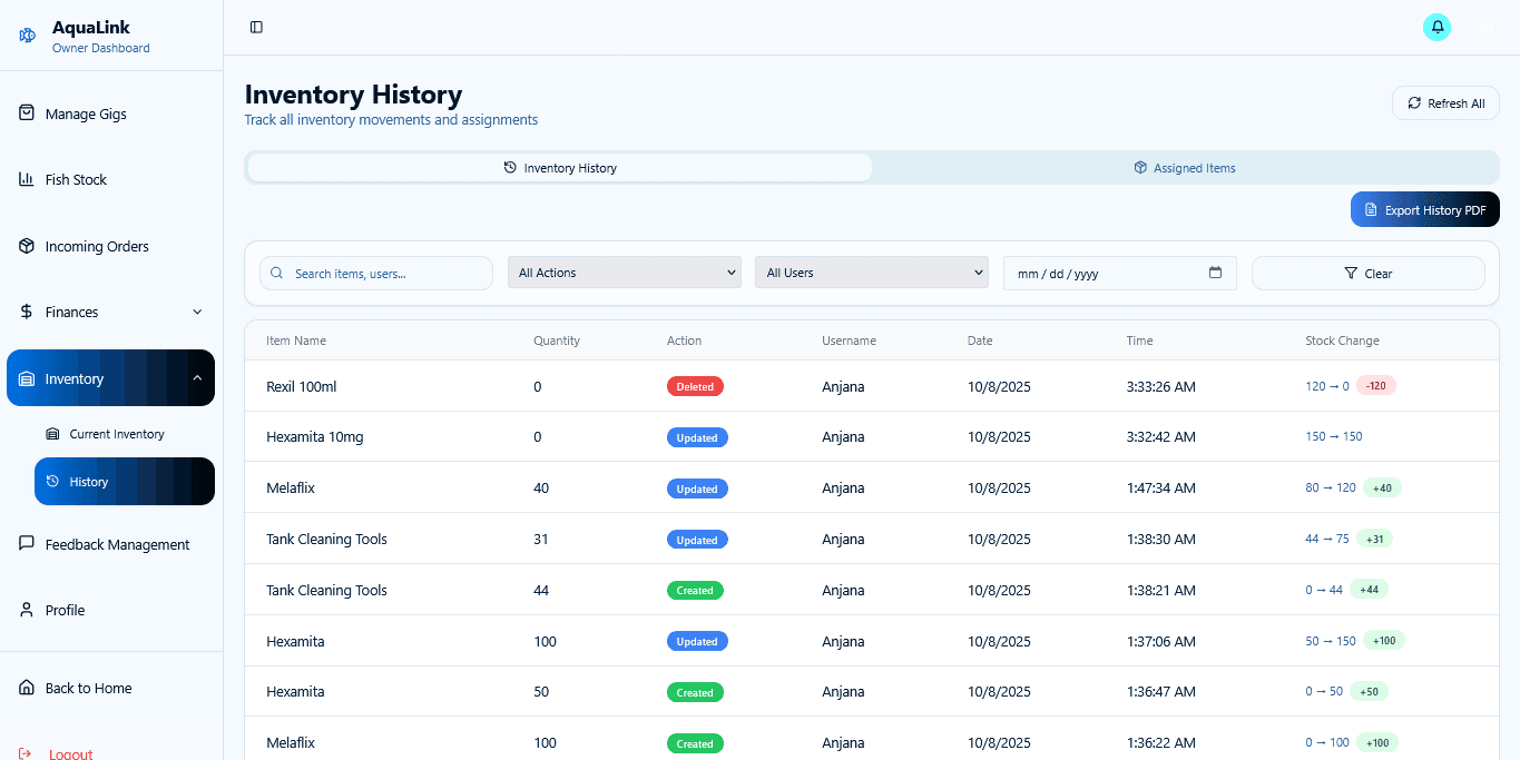 AquaLink screenshot 3