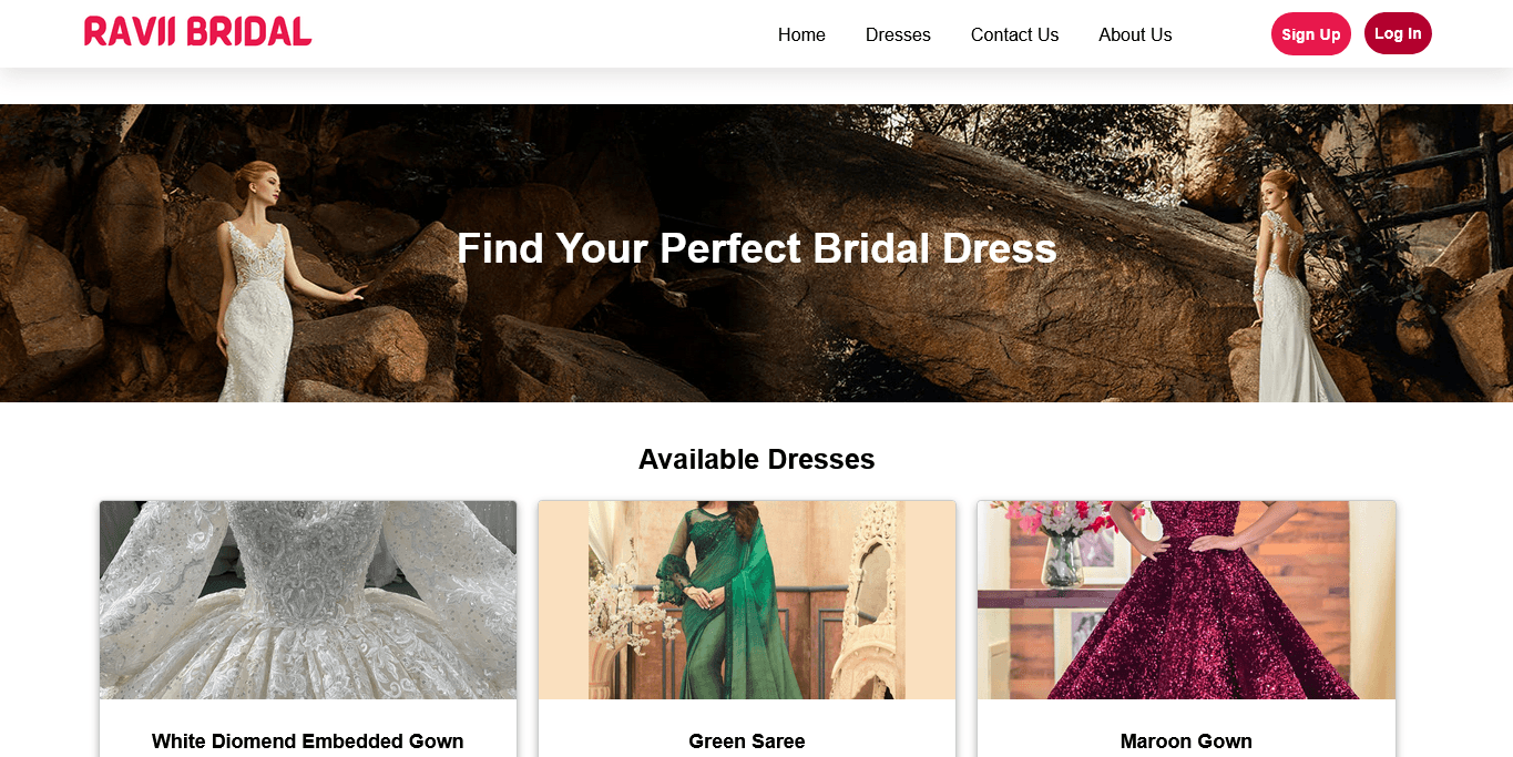 Bridal Dress Renting System screenshot 2