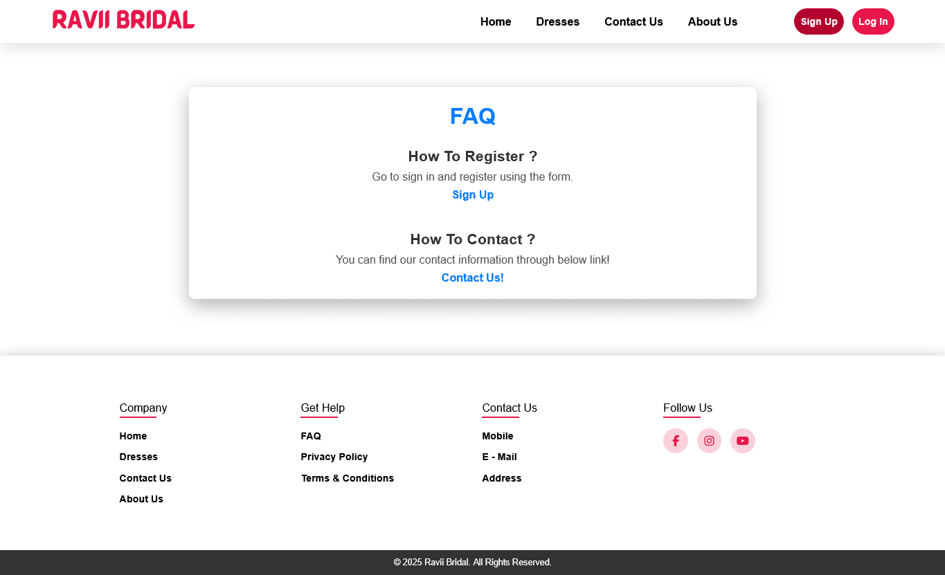 Bridal Dress Renting System screenshot 4